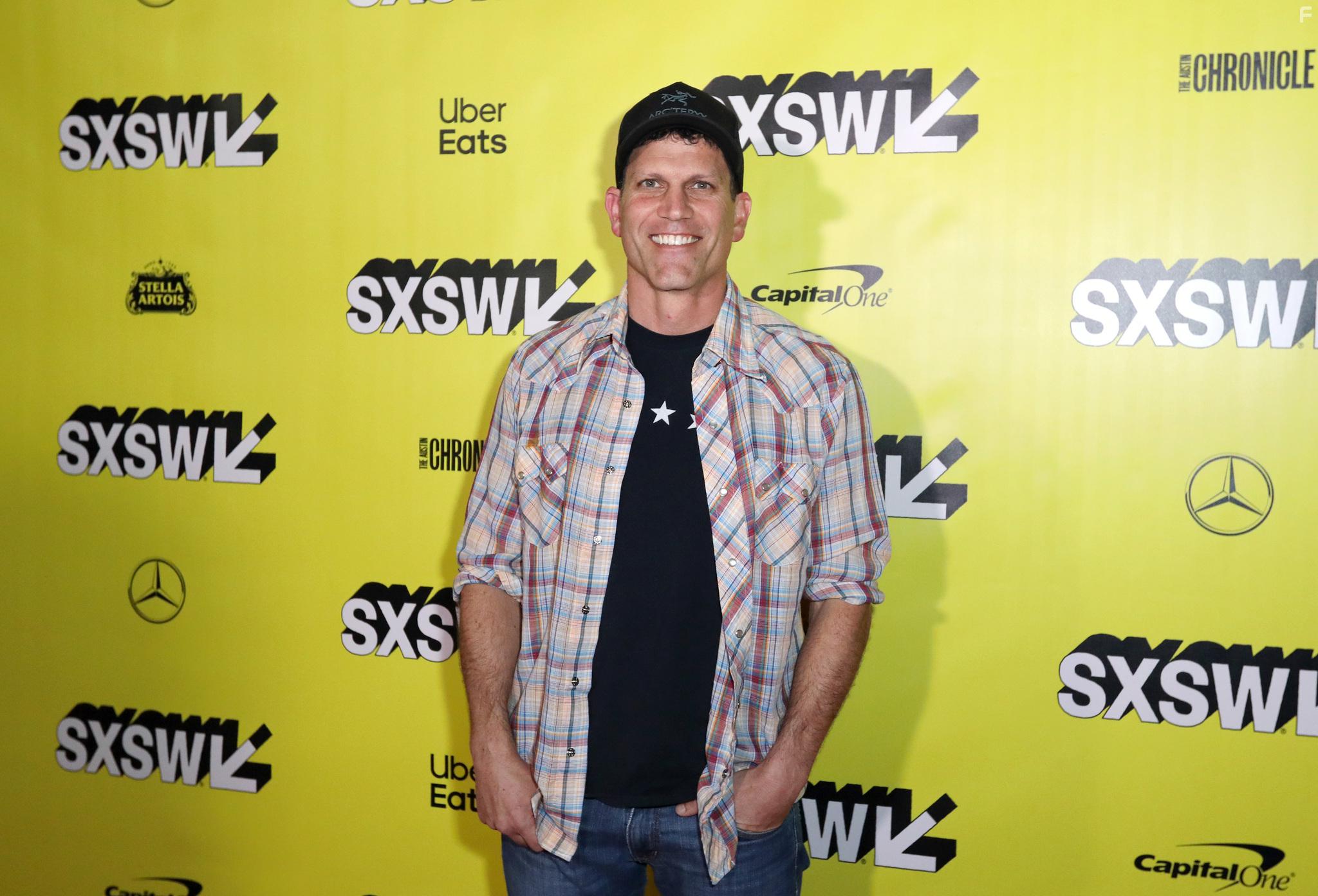 Michael Schwartz at an event for The Peanut Butter Falcon (2019)