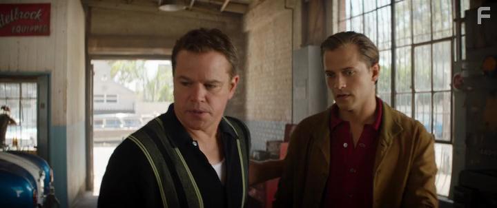 Matt Damon and Wyatt Nash in Le Mans '66 (2019)