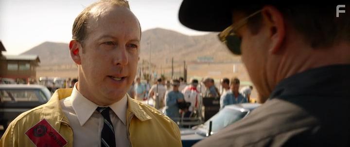 Matt Damon and Evan Arnold in Le Mans '66 (2019)