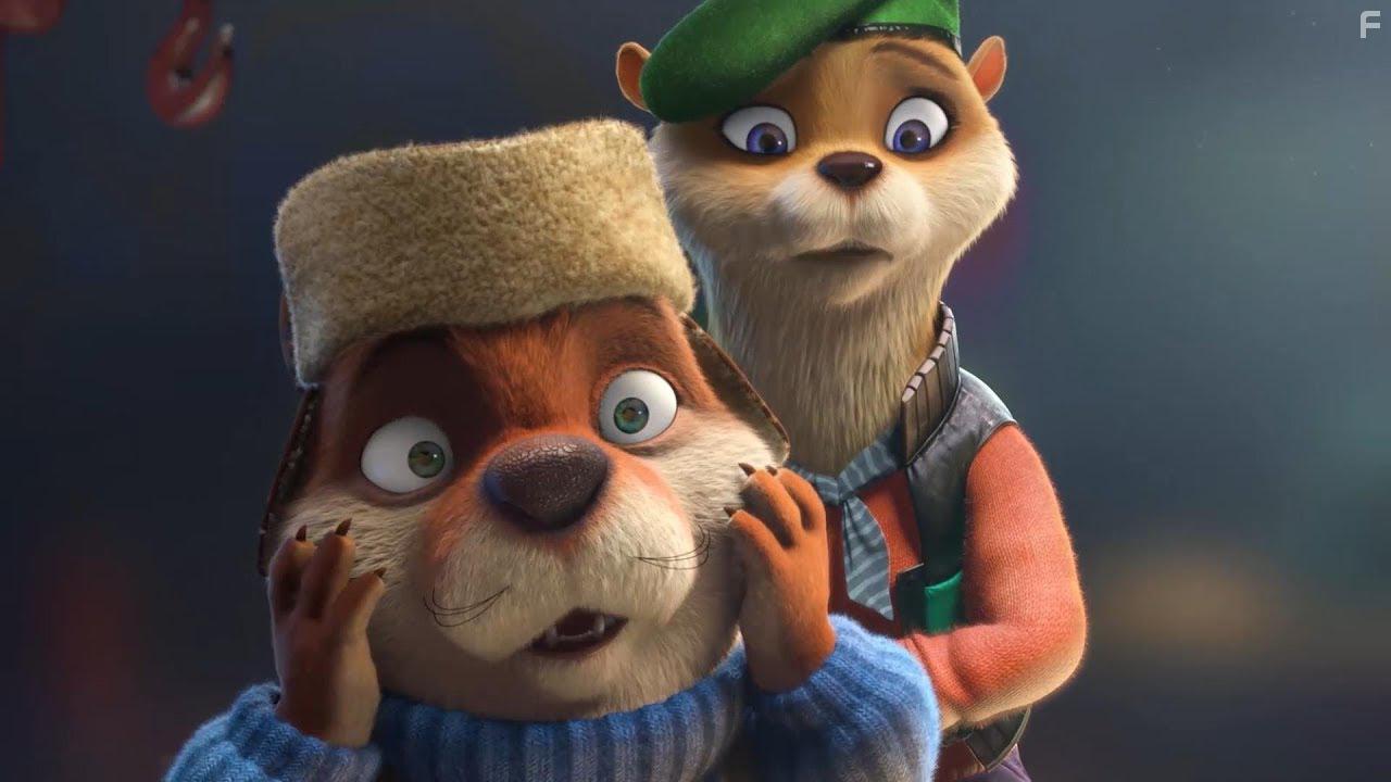 Laurie Holden and Omar Sy in Arctic Justice (2019)