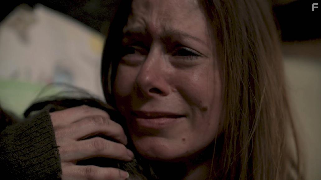 Screen shot of actress Heather Fairbanks as 'Mary' in the feature film 'Thaw of the Dead' (2107) directed by David Marek with DP Matthew von Dayton.