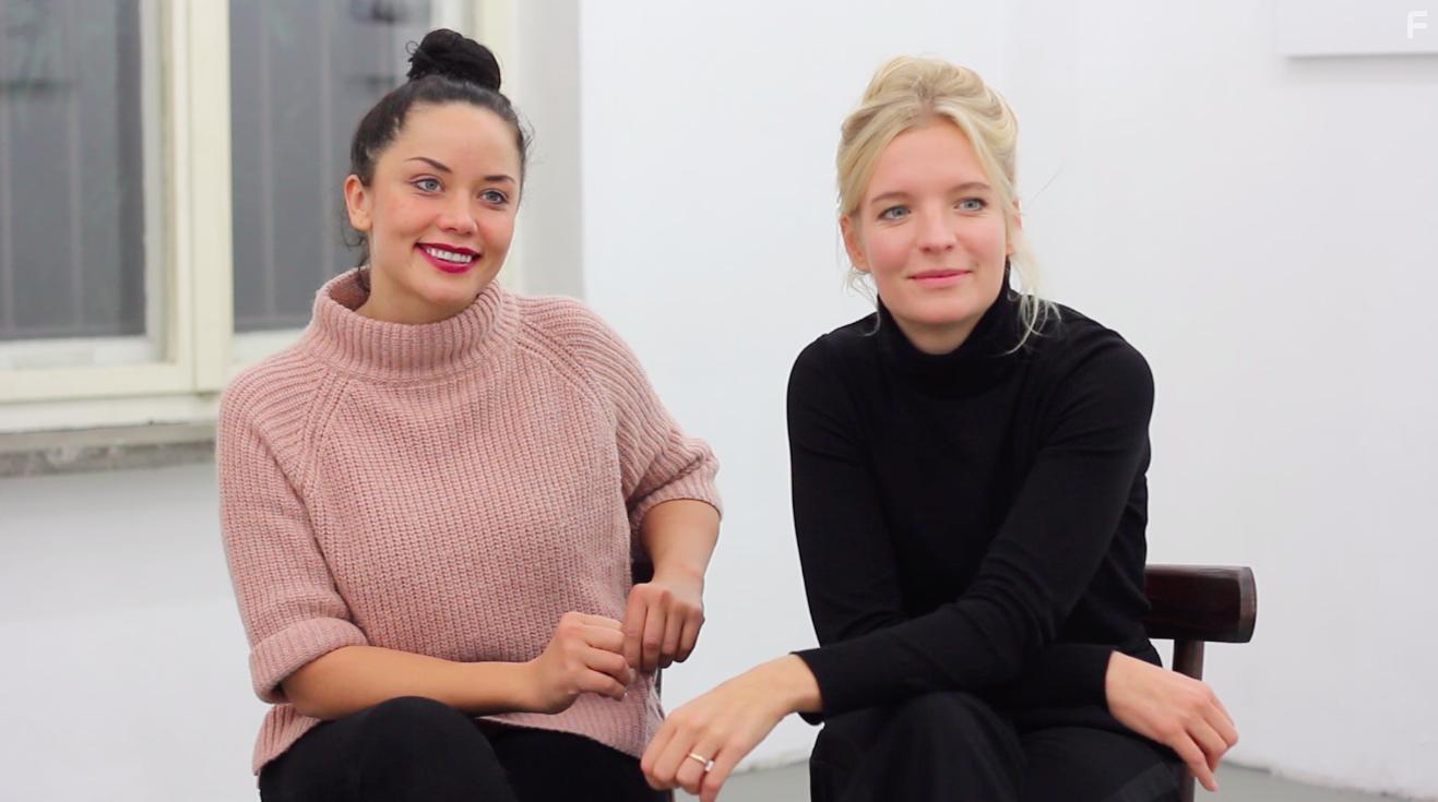 Sophie Reichert and Bea Brocks at an event for Only One Day in Berlin (2018)