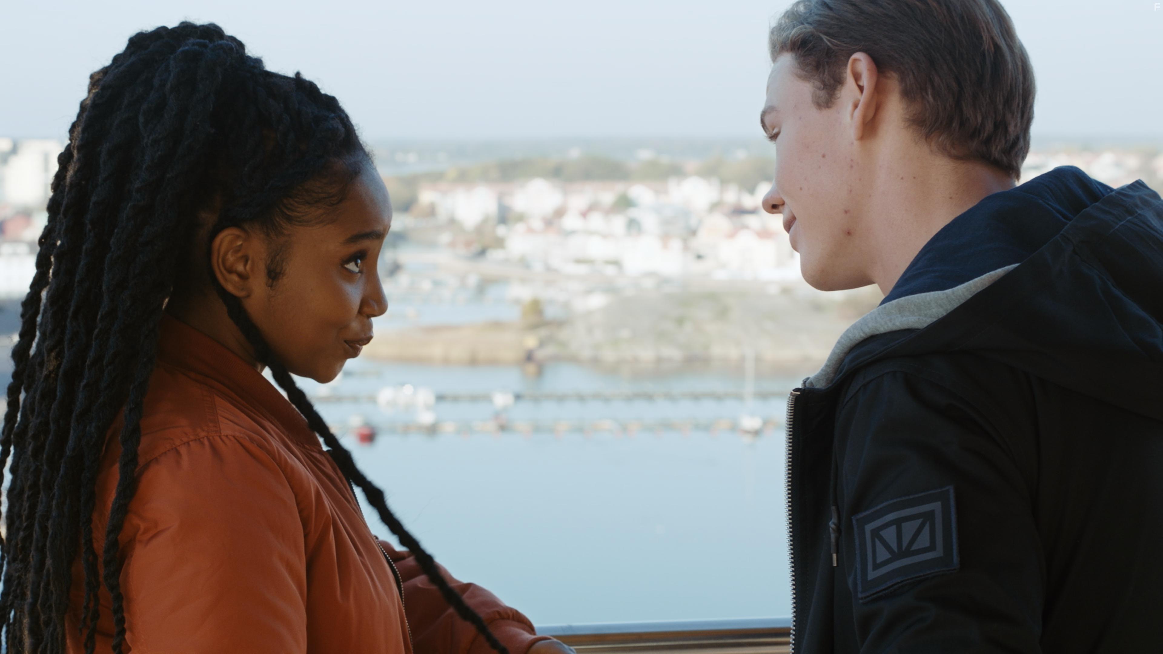 Edvard Olsson and Yandeh Sallah in Eagles (2019)