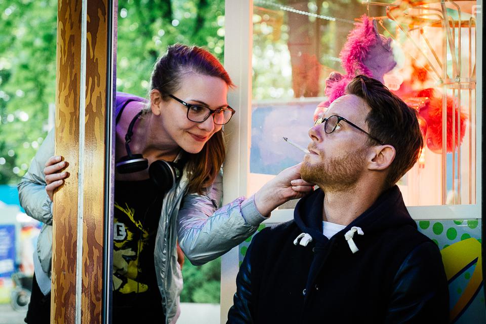 Patrick Gldenberg and Nadine Verena Karbacher in Hard & Ugly (2017)