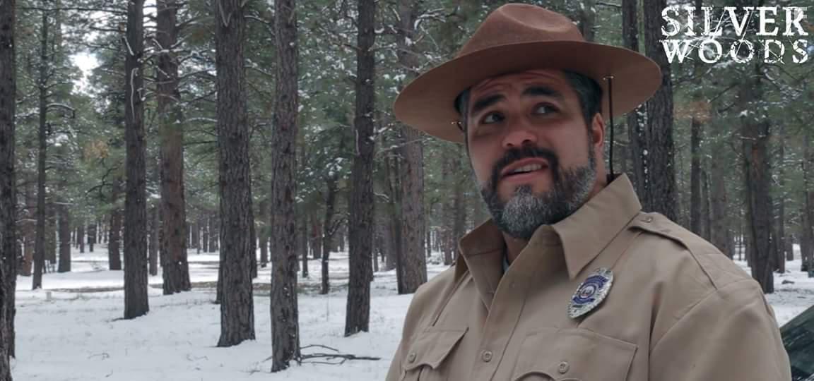 Adam Berardi as ranger Walker in Silver Woods (2016)