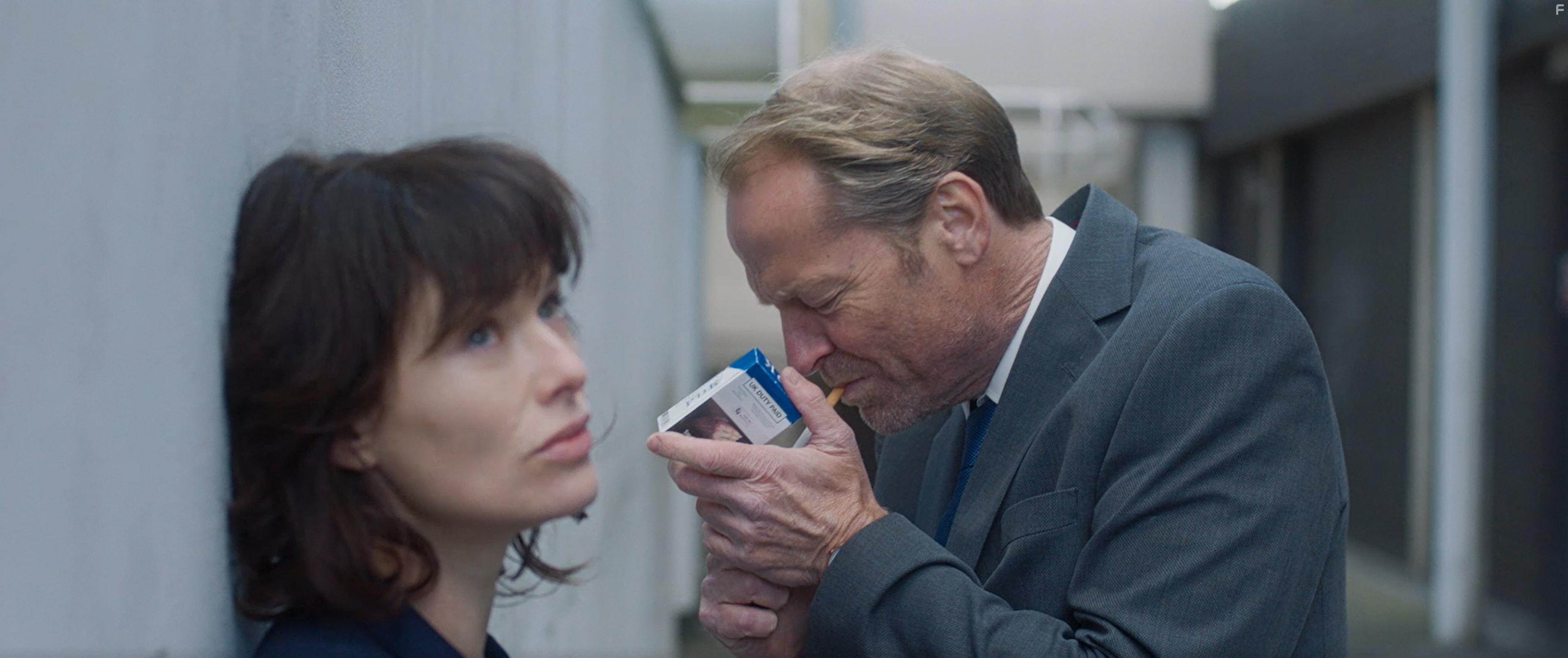 Iain Glen and Lena Headey in The Flood (2019)