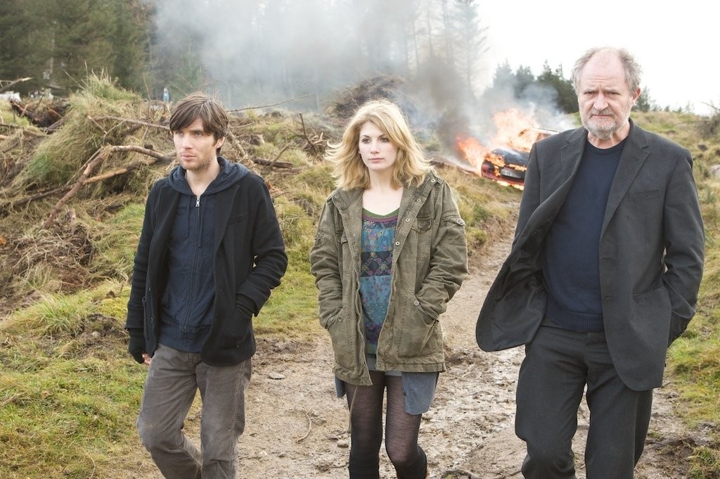 Jim Broadbent, Cillian Murphy, and Jodie Whittaker in Щедрость Перрье (2009)