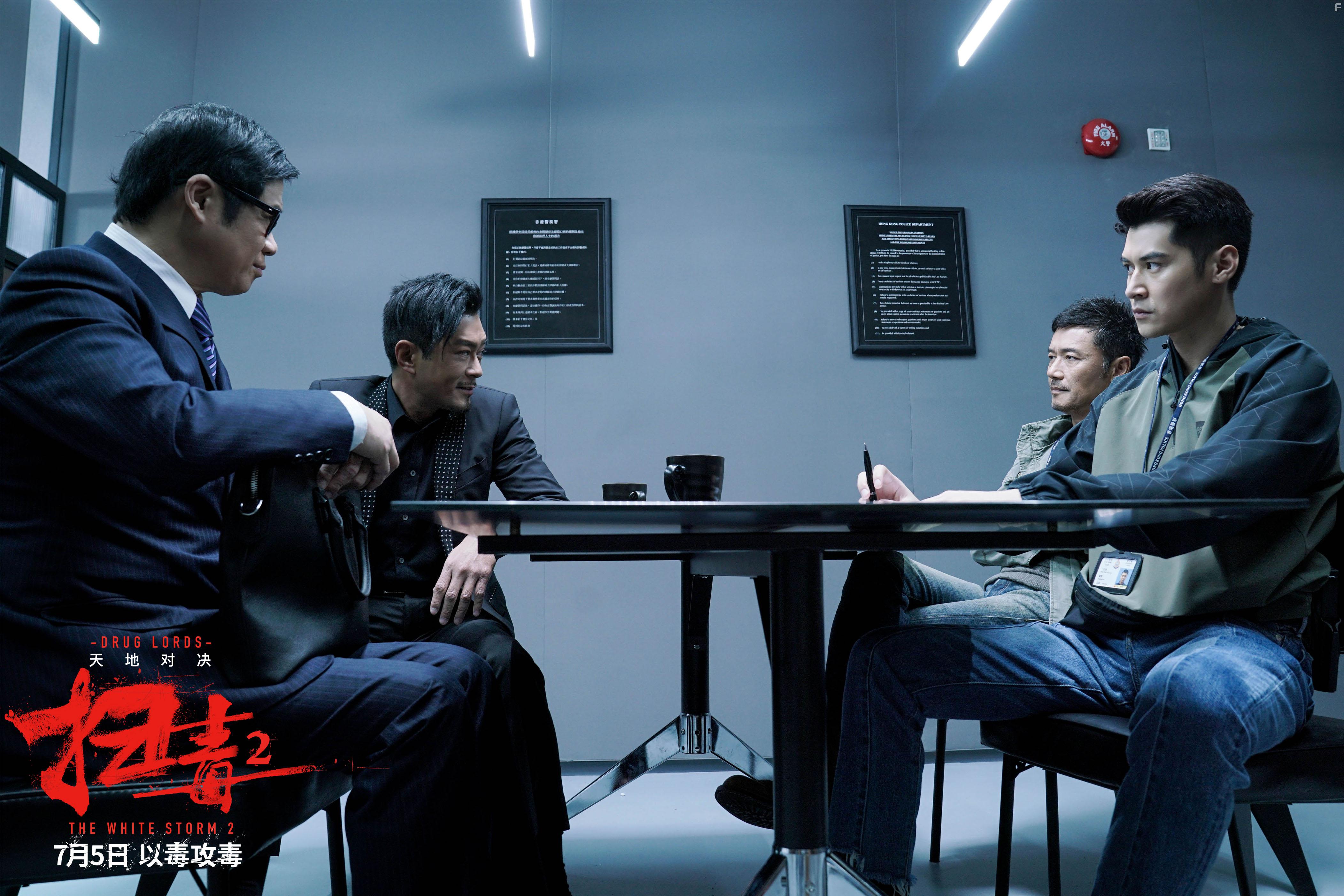 Louis Koo, Kiu Wai Miu, and Carlos Chan in So duk 2: Tin dei duei kuet (2019)