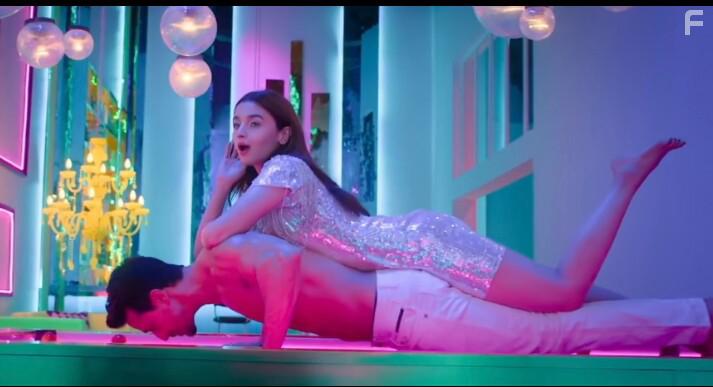 Alia Bhatt and Tiger Shroff in Student of the Year 2 (2019)