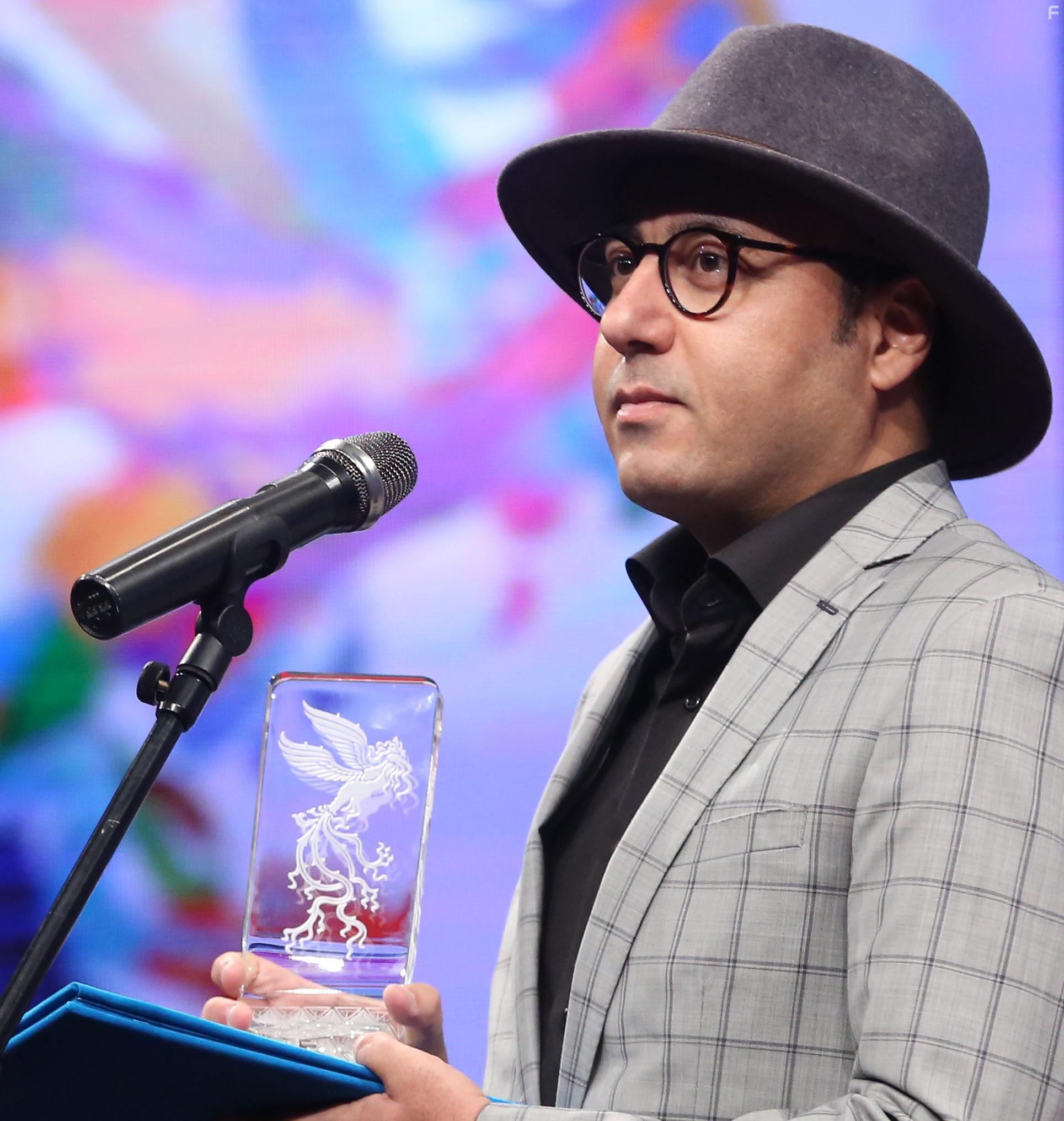 Habib Majidi at an event for Bomb, yek asheghaneh (2018)