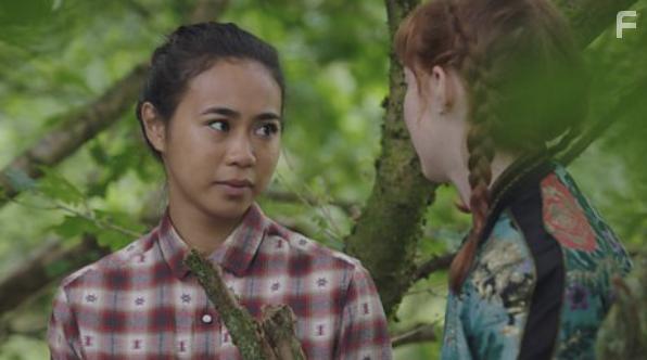 Georgina Sadler and Rosie Dwyer in The A List (2018)