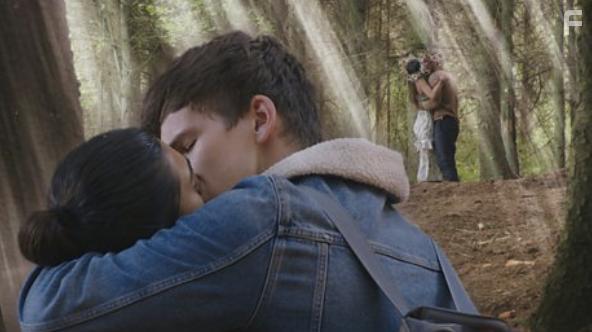 Lisa Ambalavanar and Jacob Dudman in The A List (2018)