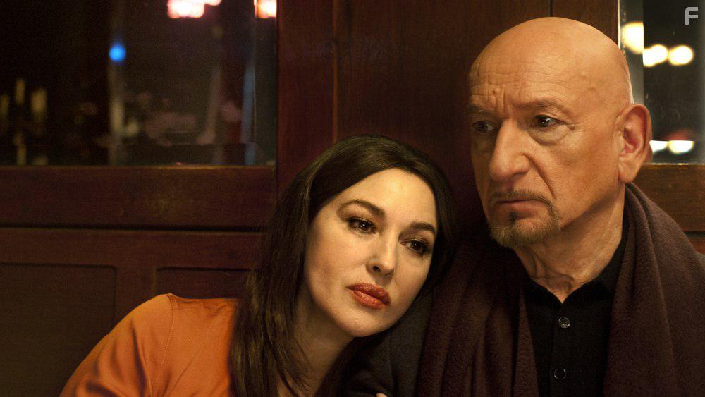 Monica Bellucci and Ben Kingsley in Spider in the Web (2019)