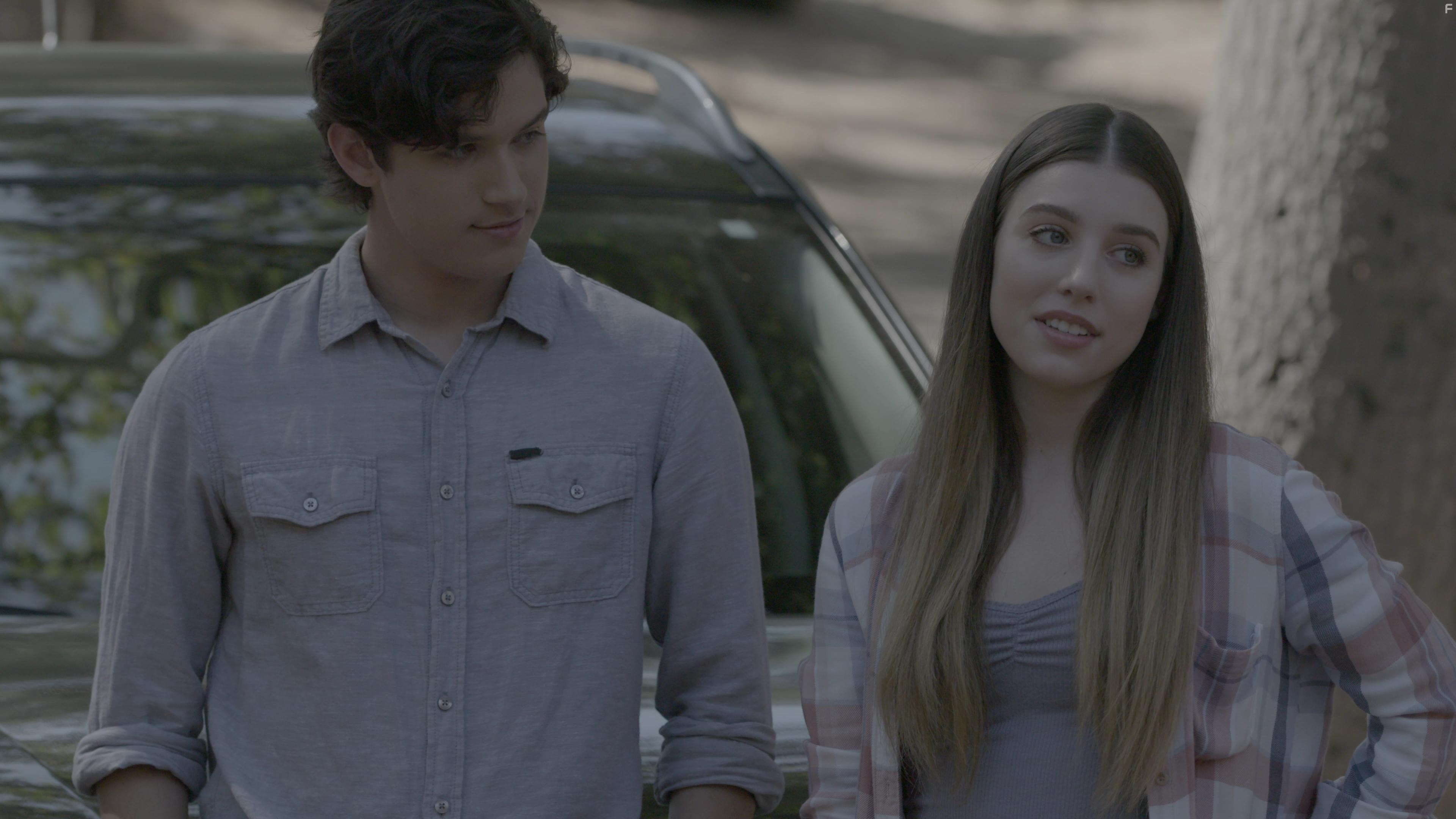 Paris Smith and Tanner Fontana in My Stepfather's Secret (2019)