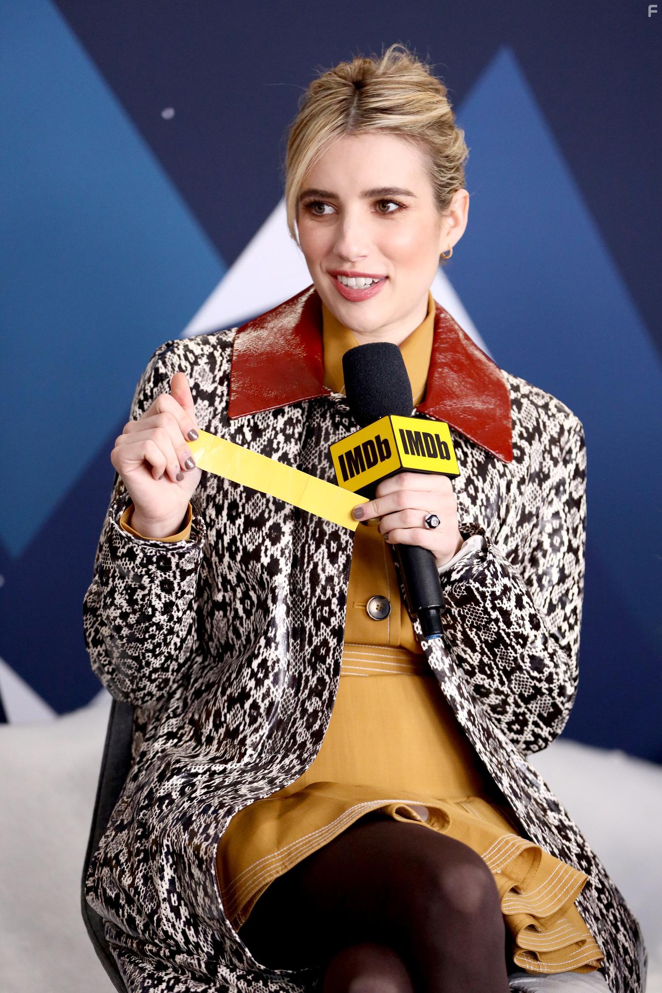 Emma Roberts in The IMDb Studio at Sundance (2015)
