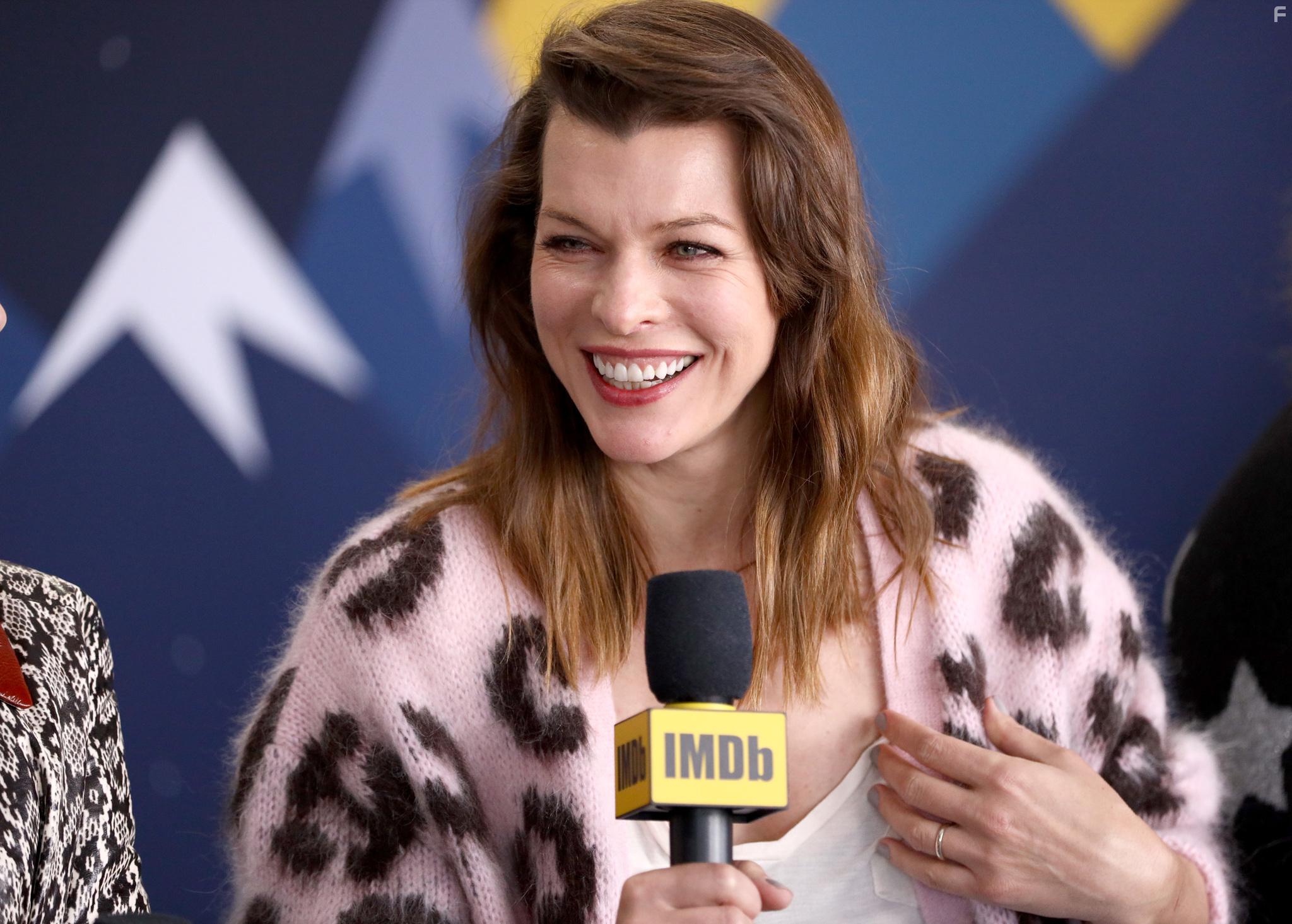 Milla Jovovich in The IMDb Studio at Sundance (2015)