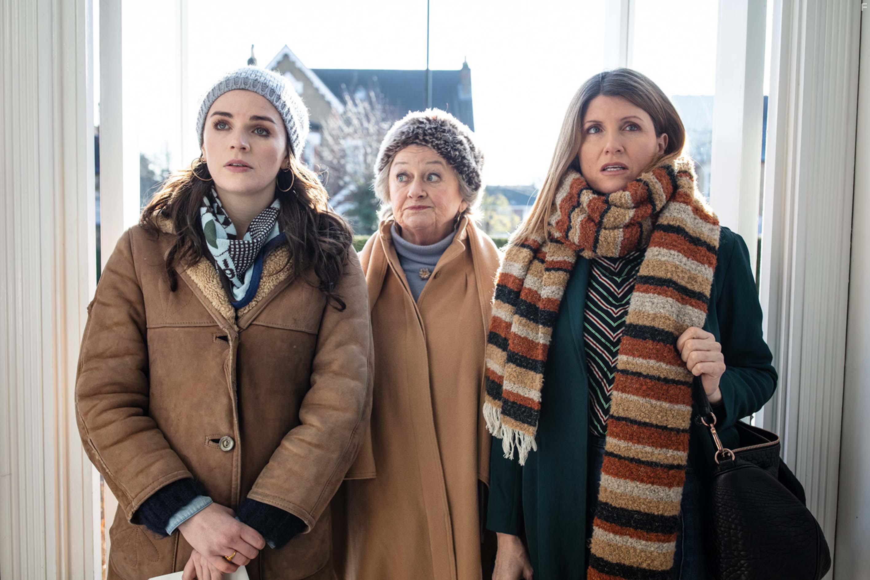 Sorcha Cusack, Sharon Horgan, and Aisling Bea in This Way Up (2019)