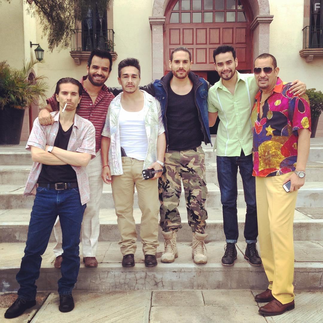 Jorge Crdenas, Fernando Solrzano, Sebastian Caicedo, and Christian De Dios in El Chema (2016)