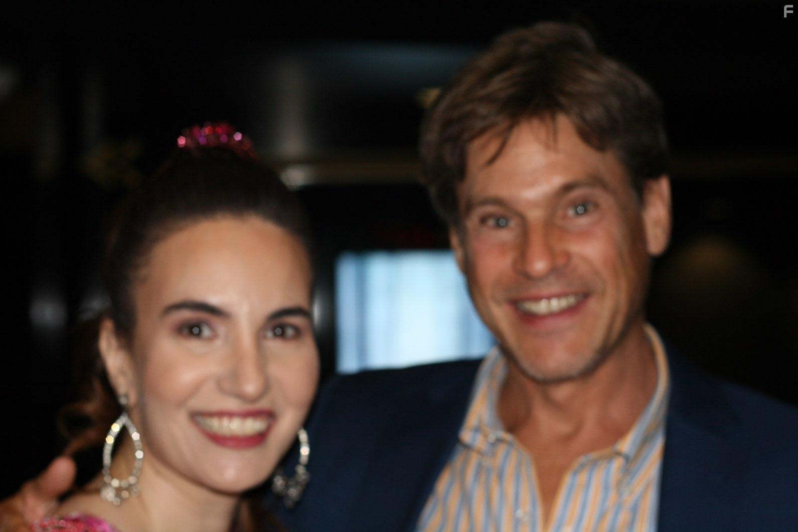 Vida Ghaffari and William McNamara at the Eternal Code Premiere at the Chinese Theatre