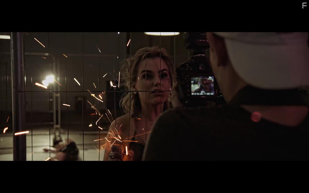 Jade Wallis and Oliver Malam in Six Hot Chicks in a Warehouse (2017)