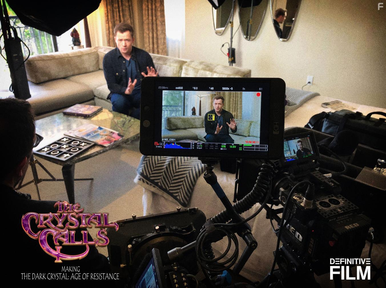 Taron Egerton in The Crystal Calls - Making the Dark Crystal: Age of Resistance (2019)