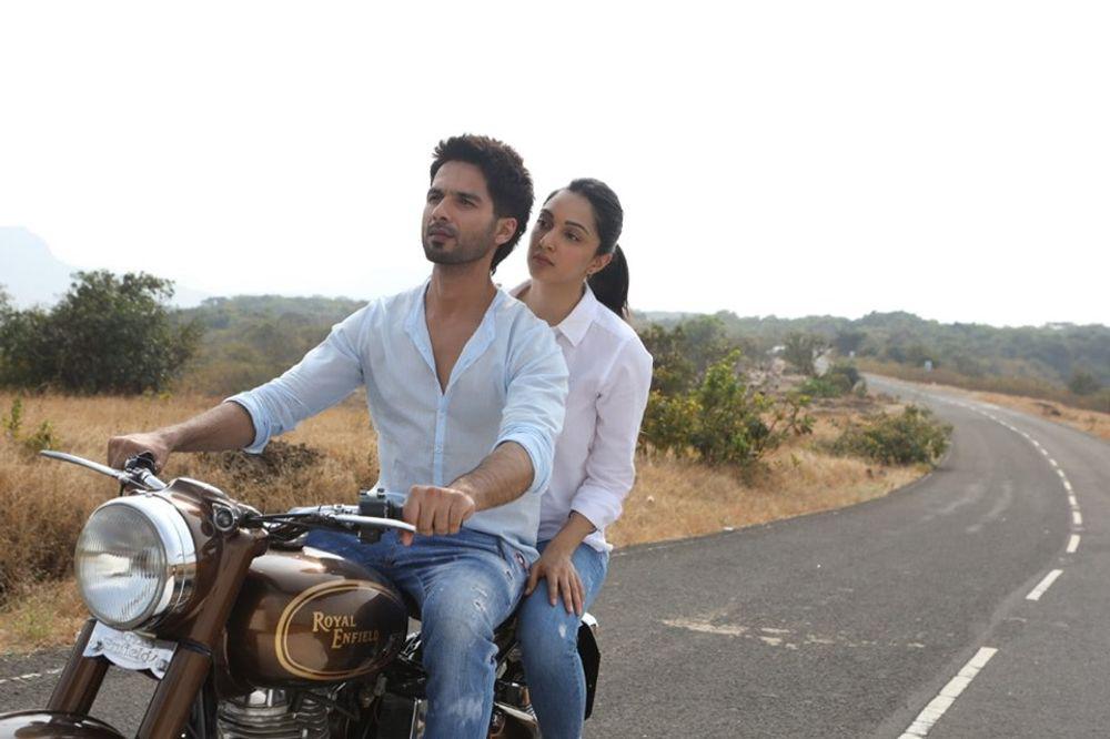 Shahid Kapoor and Kiara Advani in Kabir Singh (2019)