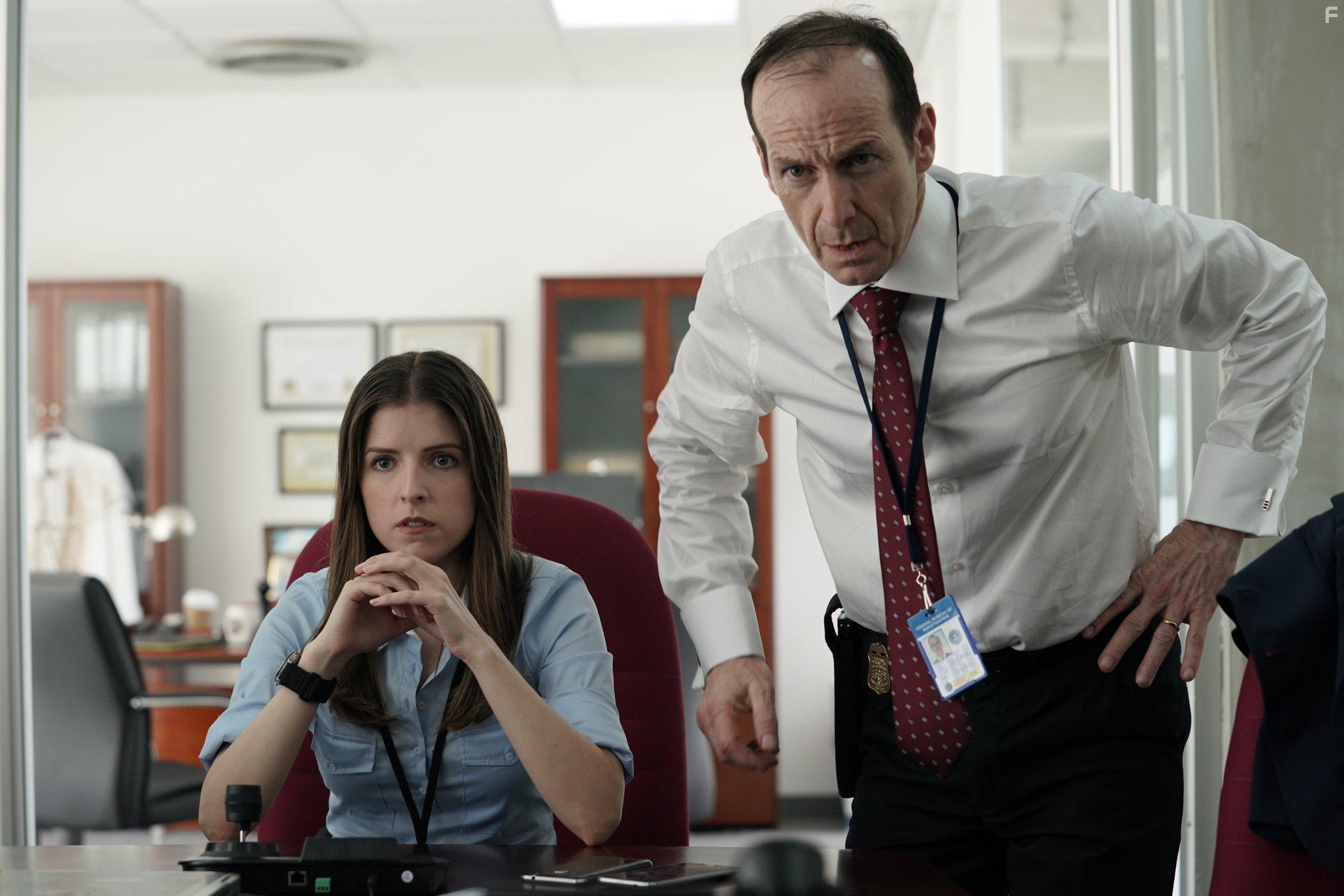 Anna Kendrick and Denis O'Hare in The Day Shall Come (2019)
