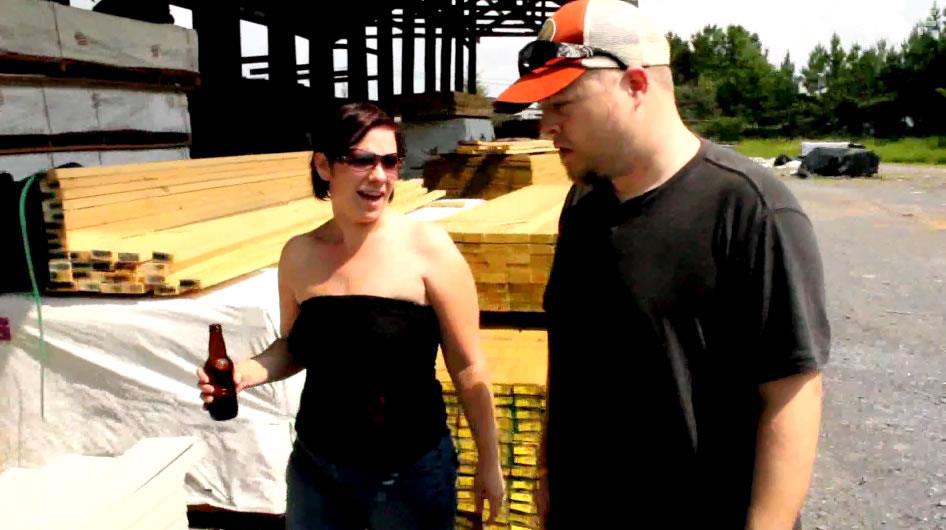 Michael D. Friedman and Brandy Goins in Lumber Baron Season One the Movie (2018)