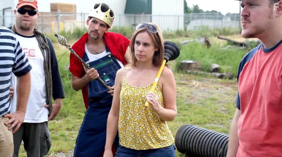 Michael D. Friedman, Dave R. Watkins, Candace Mabry, and Matt Nielsen in Lumber Baron Season One the Movie (2018)