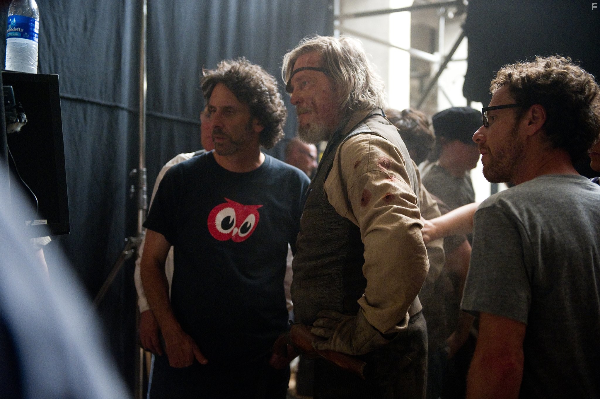 Jeff Bridges, Ethan Coen, and Joel Coen in Железная хватка (2010)