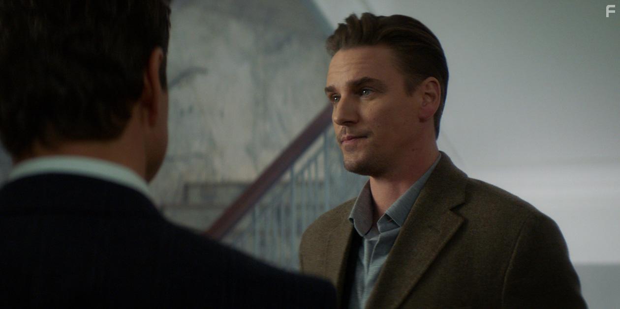 Riley Smith and Scott Wolf in Nancy Drew (2019)