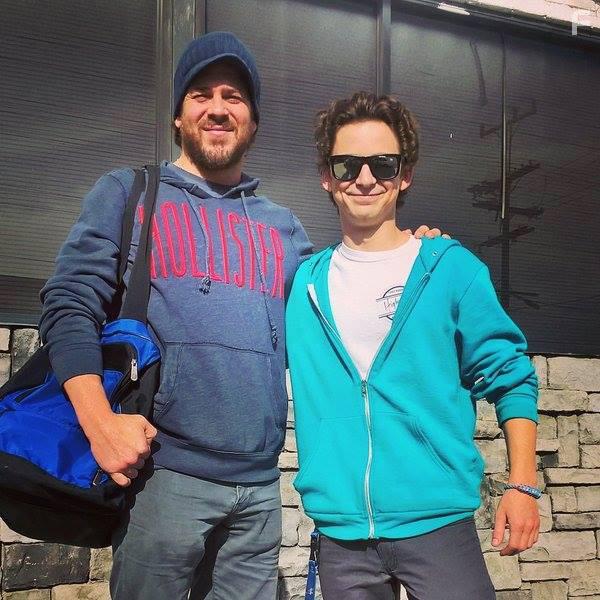 Christian Kane and Caleb Thomas in The Terror of Hallow's Eve (2017)