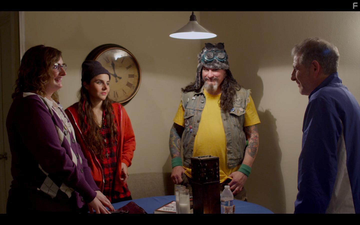 Kerry Tartack, Sisi Berry, Chuk Hell, and Rachel Atterson in Knock Knock (2017)