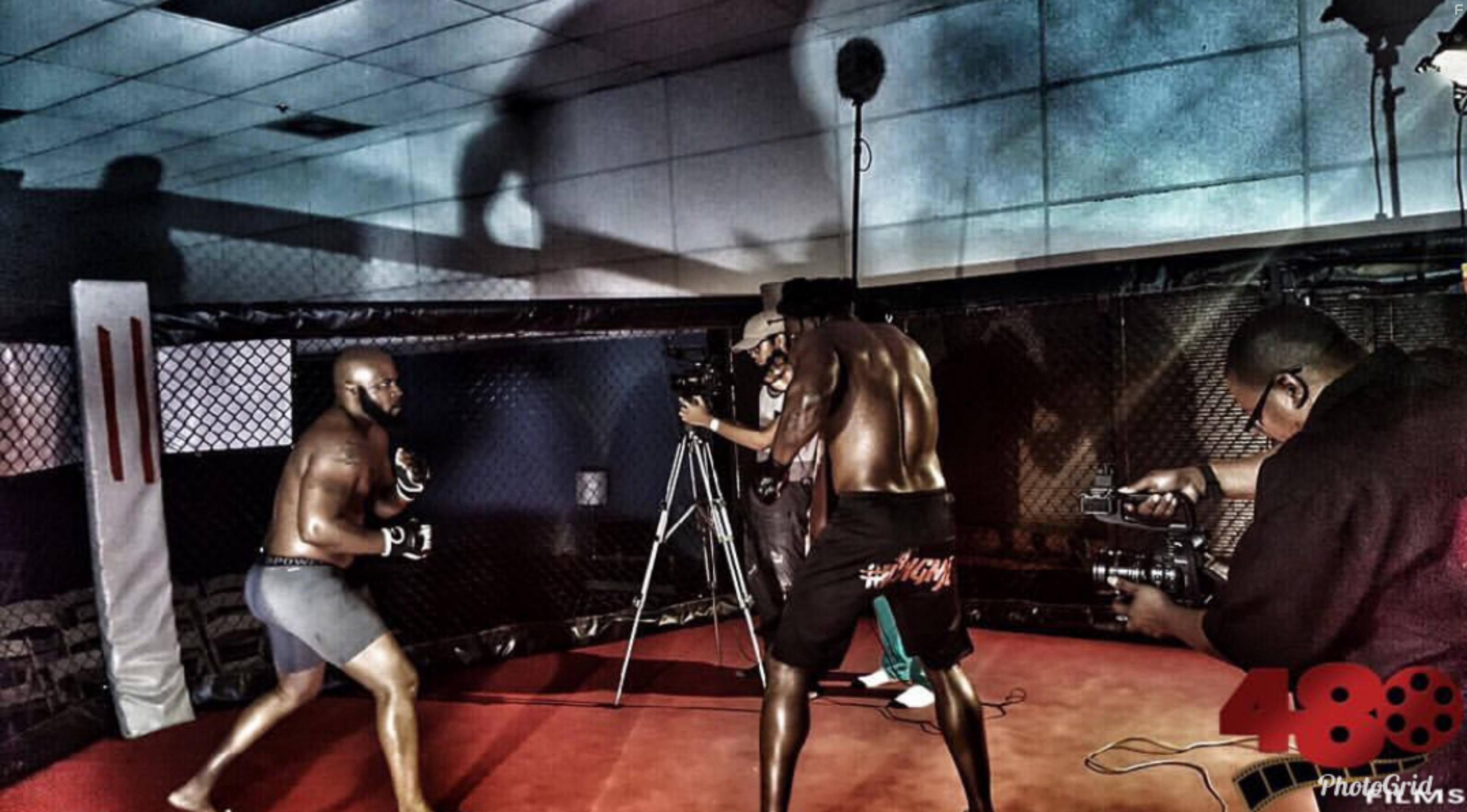 Alphonso A'Qen-Aten Jackson and Tavares M. Wilson in King of Kings (2019)