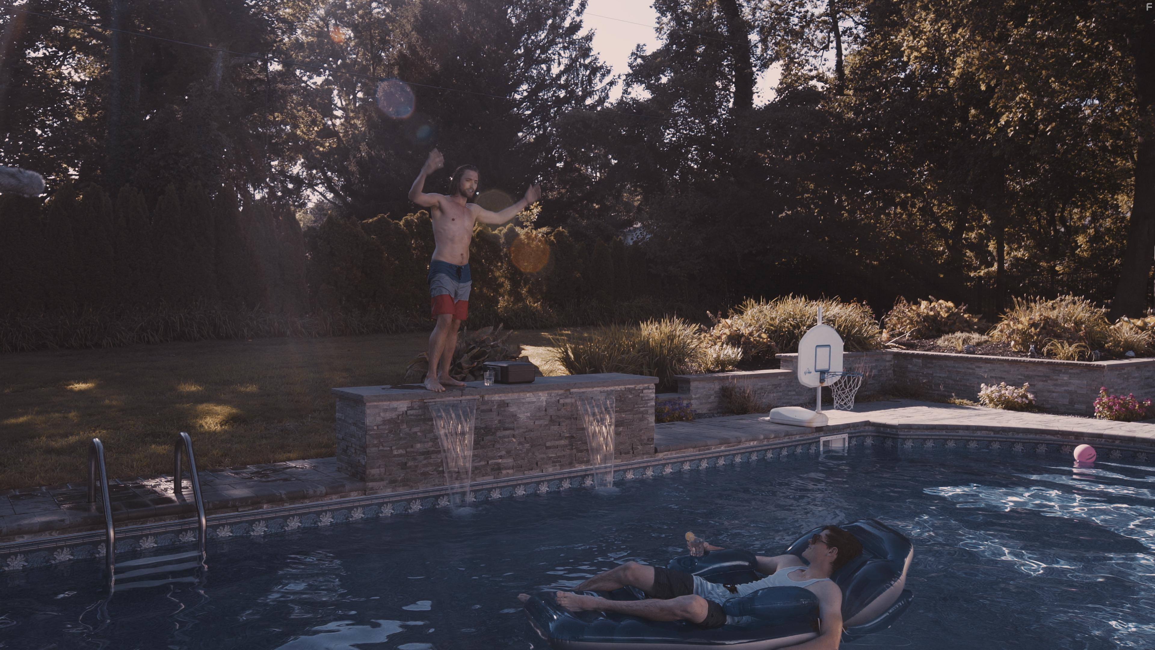 Derek Long and Gregory Prosser in Not Alone (2019)