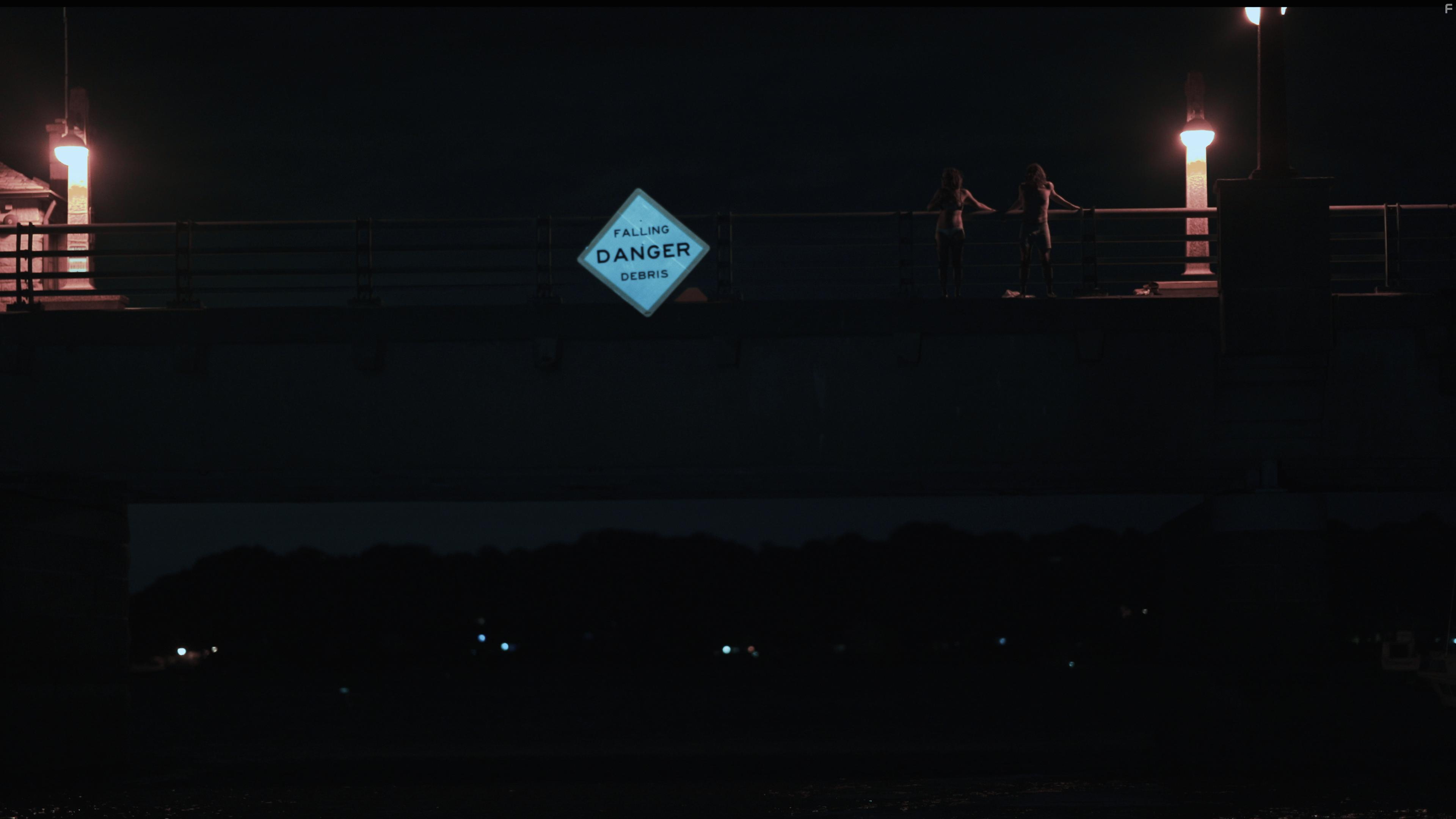 Derek Long and Alice Van Heuven in Not Alone (2019)