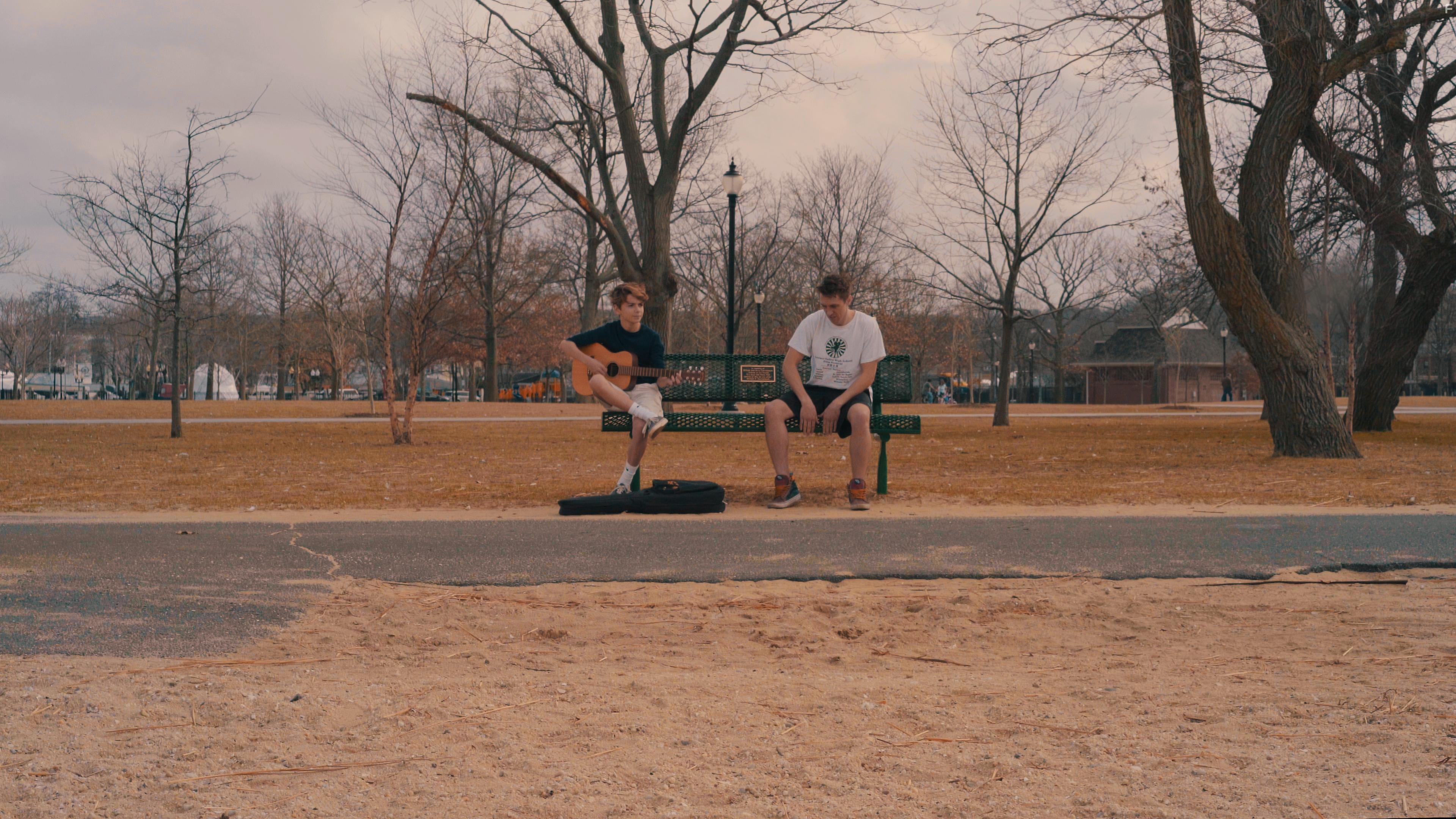 Derek Long and John Madsen in Not Alone (2019)