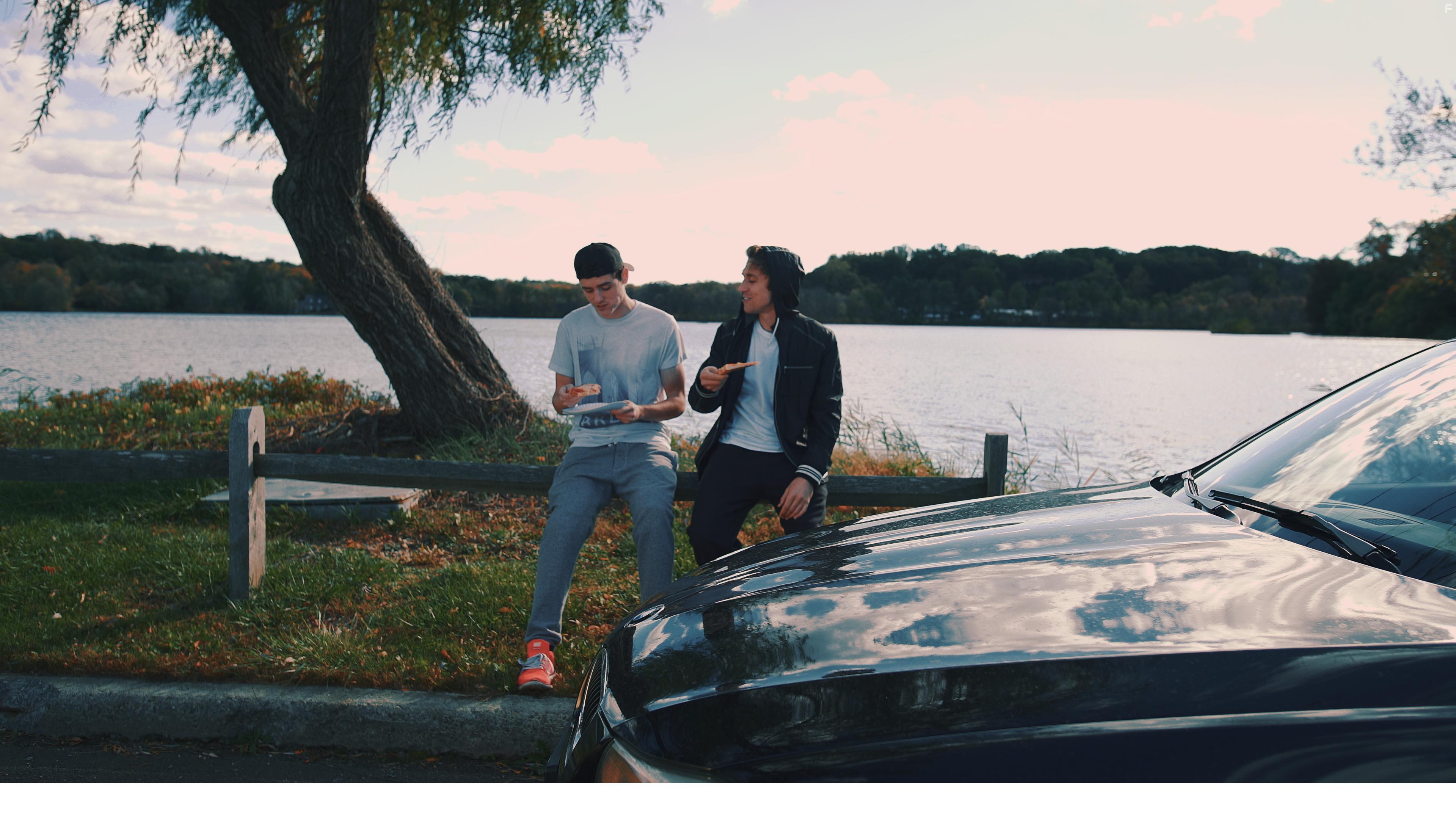 Derek Long and Gregory Prosser in Not Alone (2019)