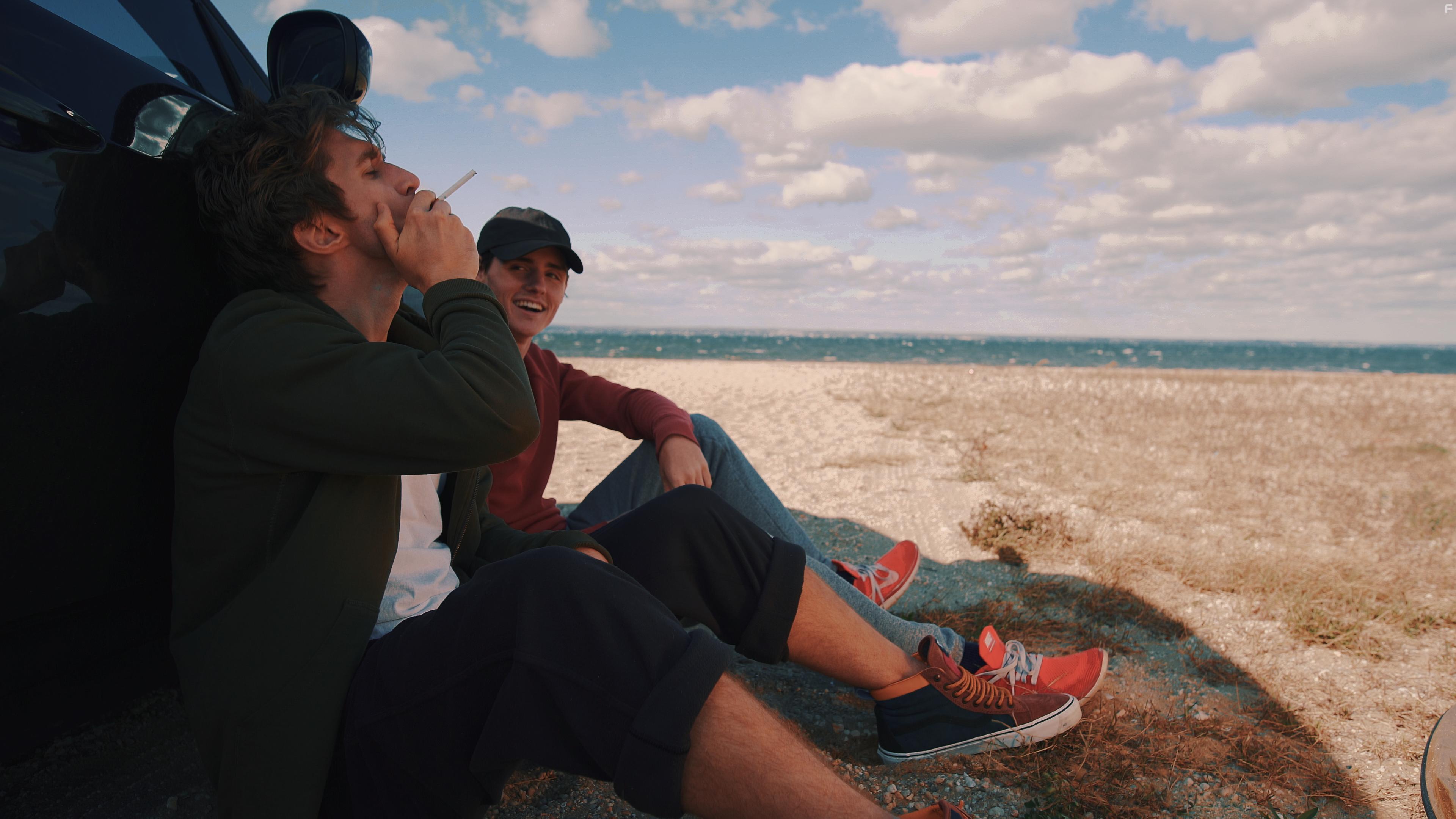 Derek Long and Gregory Prosser in Not Alone (2019)