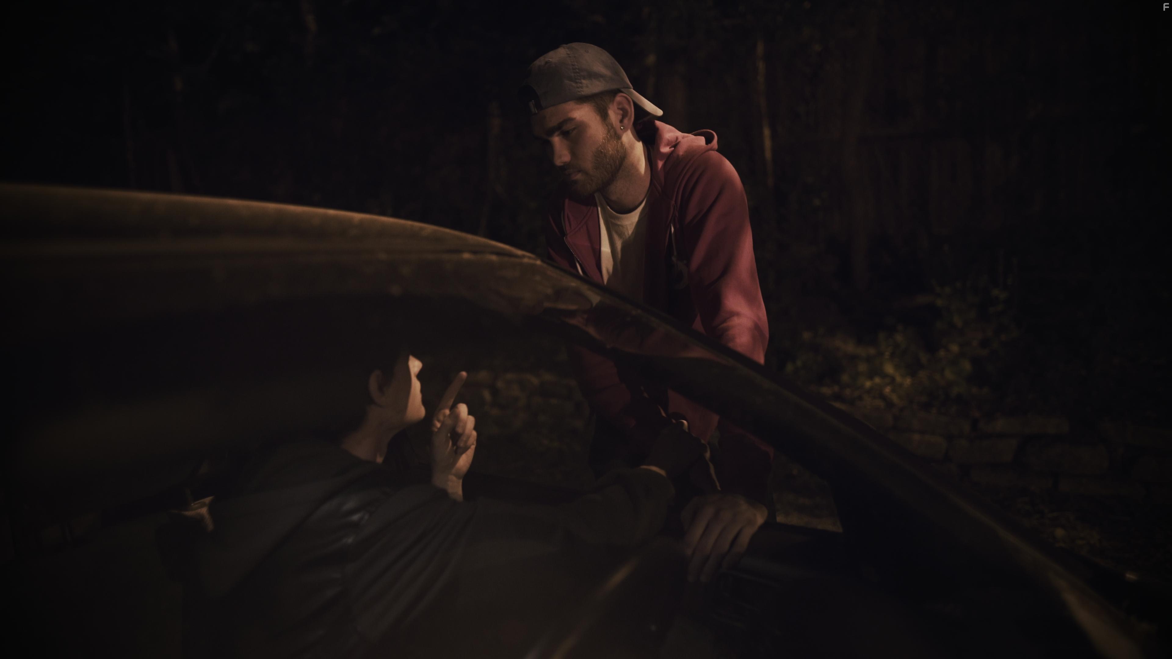 Gregory Prosser and Dylan Miluso in Not Alone (2019)