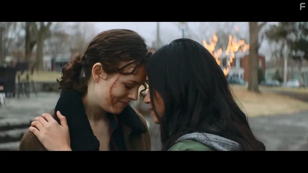 Ellen Adair and Kristina Reyes in Trick (2019)