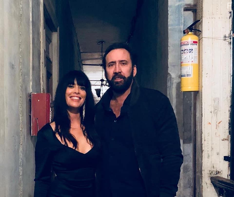 Nicolas Cage and Angie Cepeda in Kill Chain (2019)