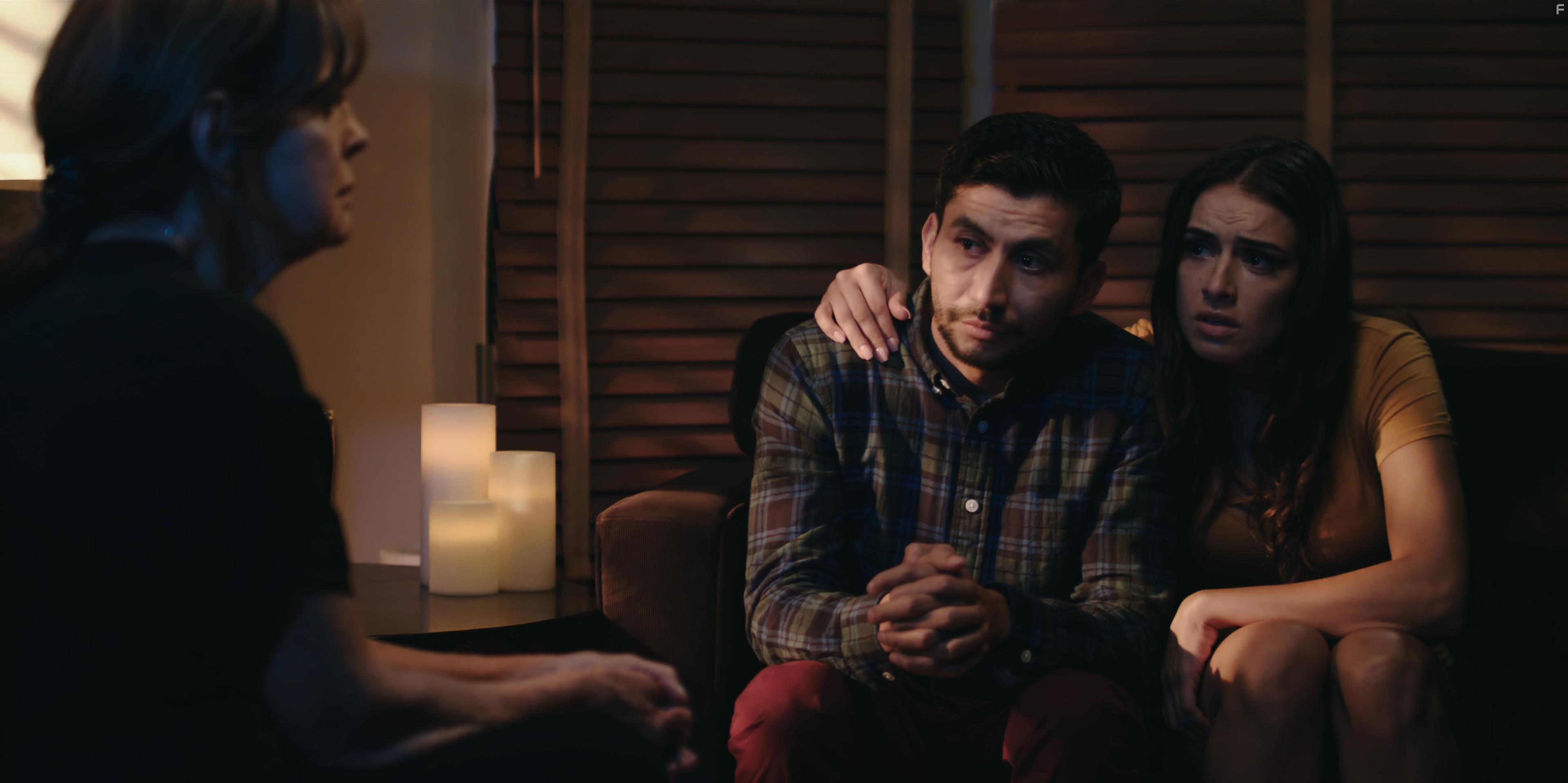 Linda Gray, Vannessa Vasquez, and Ren Mena in Prescience (2019)