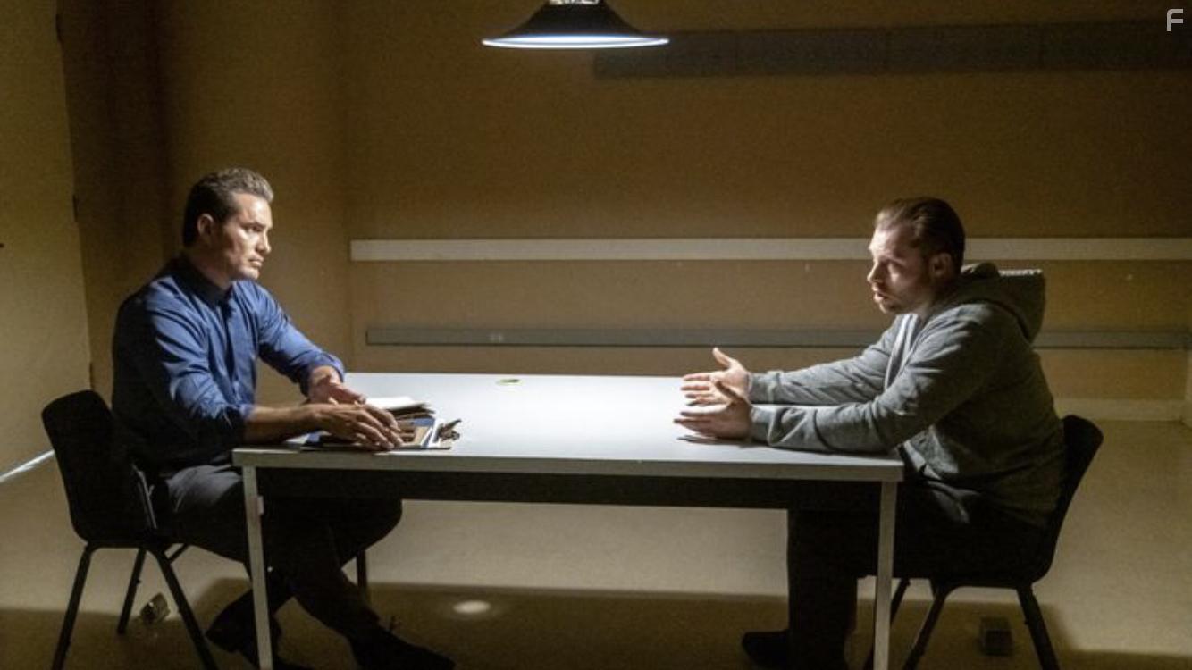 Victor Webster and Kevan Kase in The Matchmaker Mysteries: A Killer Engagement (2019)