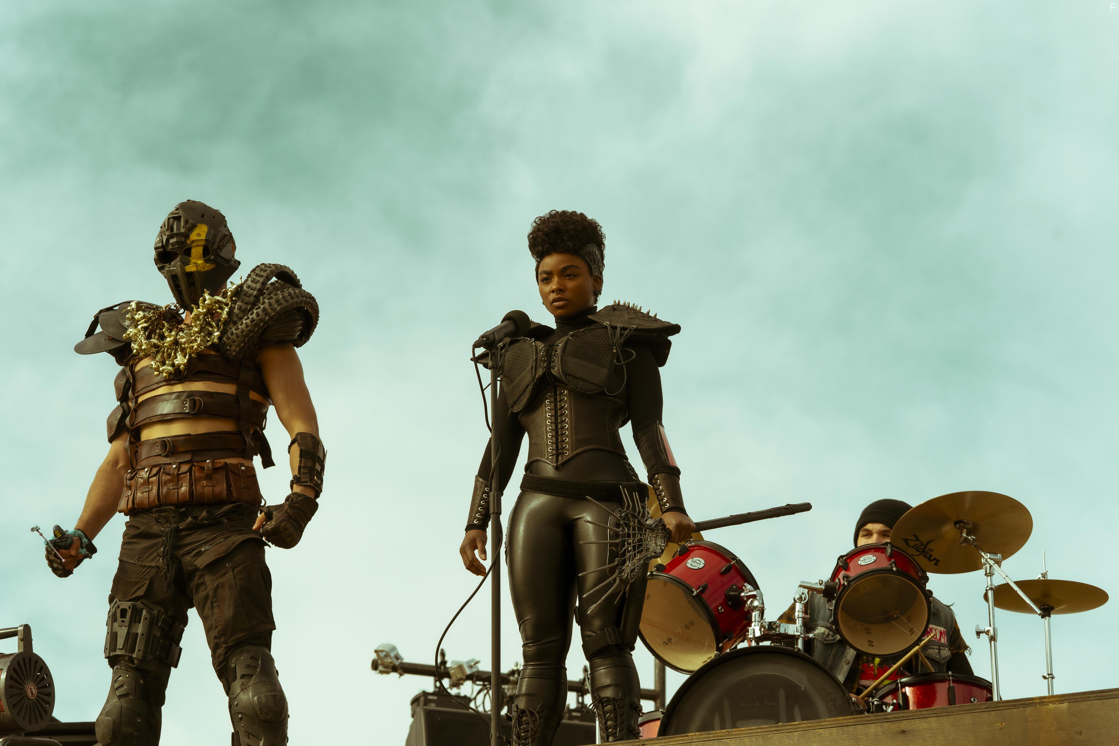 Cody Kearsley and Jeant Godlock in Daybreak (2019)