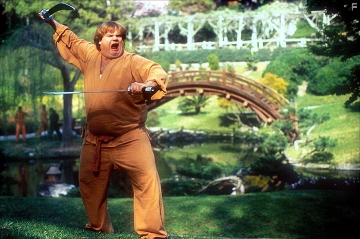 Chris Farley in Ниндзя из Беверли Хиллз (1997)