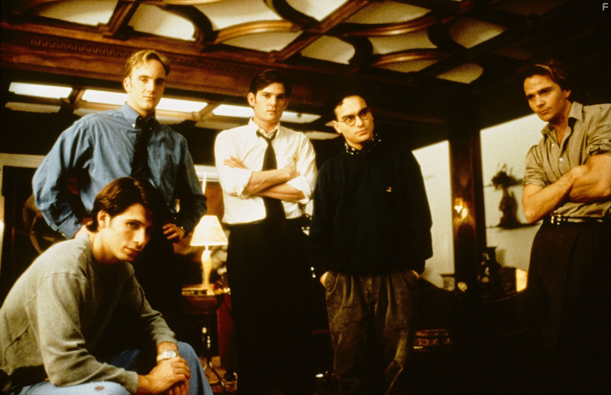 Sean Patrick Flanery, Jay Mohr, Henry Thomas, Jeremy Sisto, and Johnny Galecki in Короли самоубийства (1997)