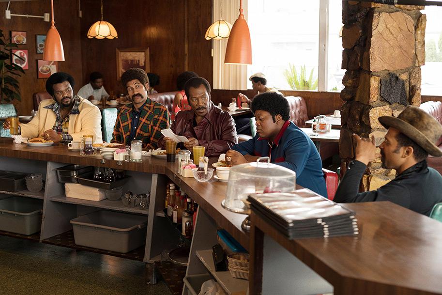 Eddie Murphy, Mike Epps, Craig Robinson, Keegan-Michael Key, and Tituss Burgess in Dolemite Is My Name (2019)