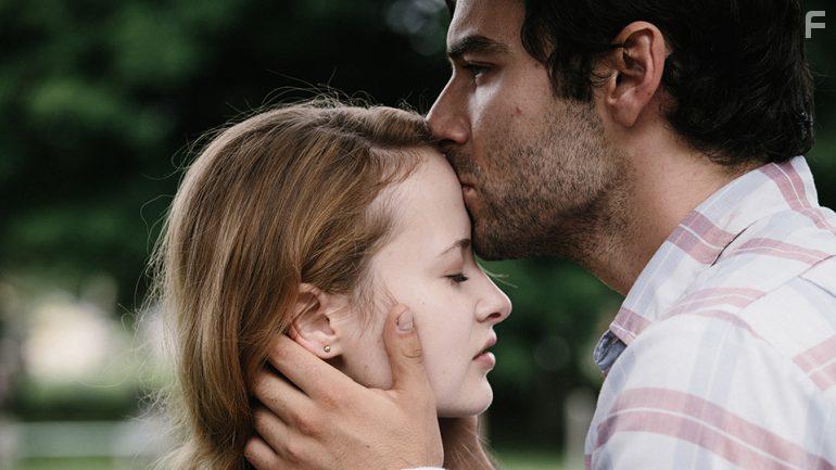 Aidan Turner and Shannon Tarbet in Love Is Blind (2019)