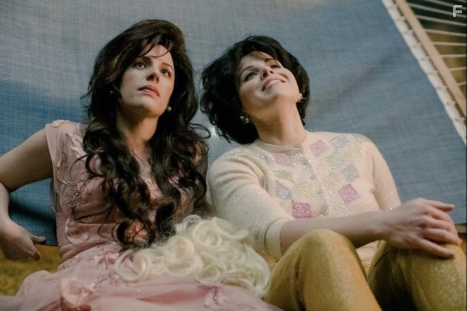 Megan Hilty and Jessie Mueller in Patsy & Loretta (2019)